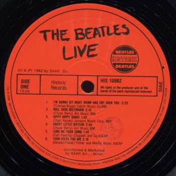 2LP The Beatles: Live At The Star-Club In Hamburg Germany