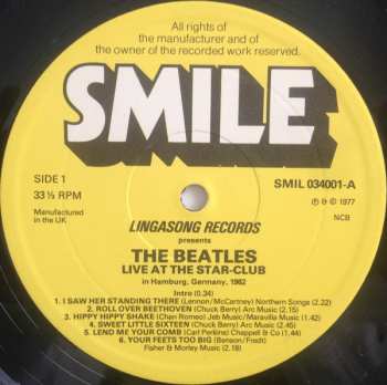 2LP The Beatles: Live! At The Star-Club In Hamburg, Germany; 1962