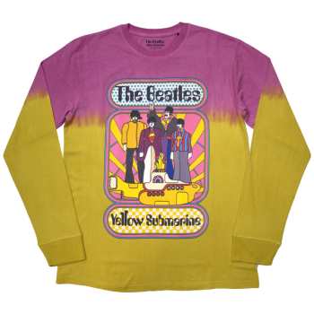 Merch The Beatles: Long Sleeve Póló Yellow Submarine Band Frame
