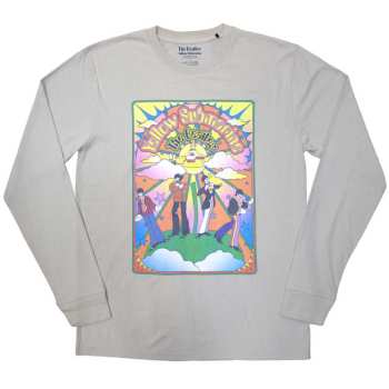Merch The Beatles: Long Sleeve Póló Yellow Submarine Tracklist