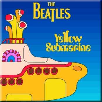 Merch The Beatles: Hűtőmágnes Yellow Submarine Songtrack