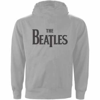 Merch The Beatles: Mikina Se Zipem Drop T Logo The Beatles  S