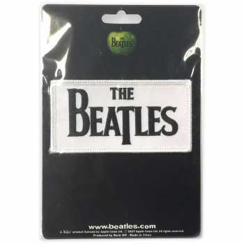 Merch The Beatles: Nášivka Drop T Logo The Beatles