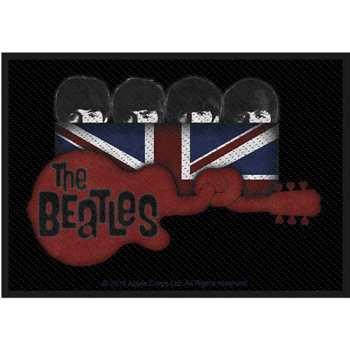 Merch The Beatles: Felvarró Guitar & Union Jack
