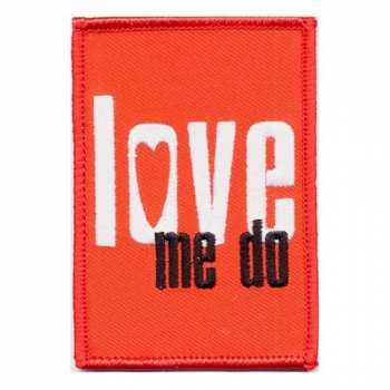 Merch The Beatles: Felvarró Love Me Do 