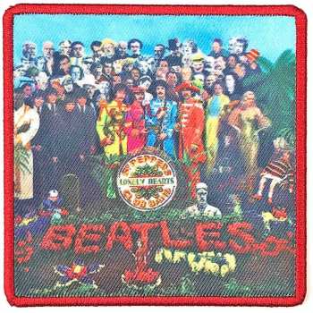 Merch The Beatles: Felvarró Sgt Pepper's…. Album Cover 