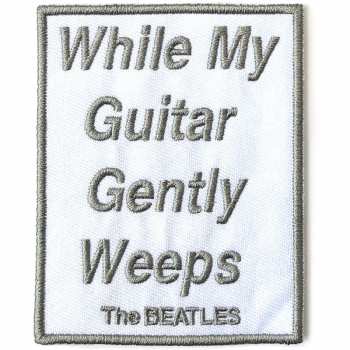 Merch The Beatles: Felvarró While My Guitar Gently Weeps 