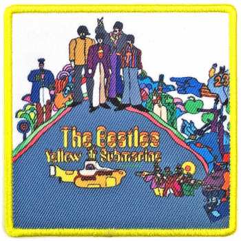 Merch The Beatles: Felvarró Yellow Submarine Album Cover 