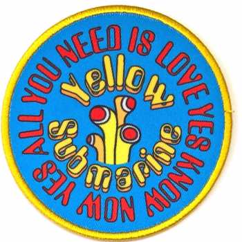 Merch The Beatles: Felvarró Yellow Submarine Aynil Circle 