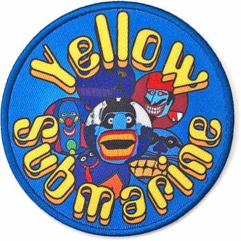 Merch The Beatles: Felvarró Yellow Submarine Baddies Circle 