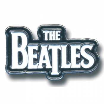 Merch The Beatles: Kitűző Drop T Logo The Beatles