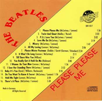 CD The Beatles: Please Please Me