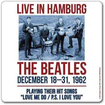 Merch The Beatles: Alátét 1962 Hamburg