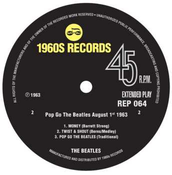 SP The Beatles: Pop Go The Beatles #12 - August 1st 1963