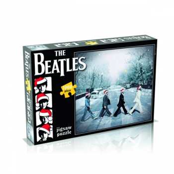 Merch The Beatles: Puzzle Christmas Abbey Road (1000 Alkatrészek)