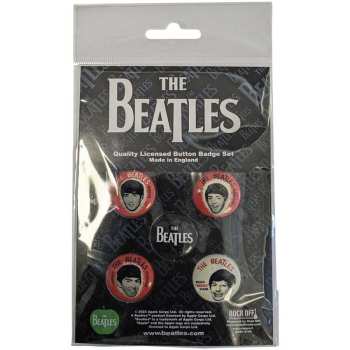 Merch The Beatles: Kitűző készlet Vintage Portraits