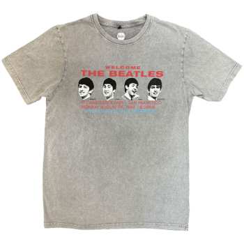 Merch The Beatles: Stone Wash Póló Candlestock Park Heads