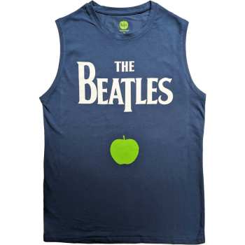 Merch The Beatles: Tank Póló Drop T Logo The Beatles & Apple