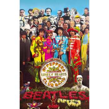 Merch The Beatles: Textil poszter Sgt Pepper