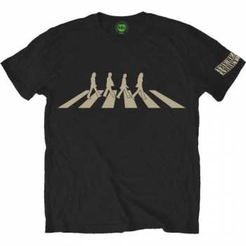 Merch The Beatles: Póló Abbey Road Silhouette 