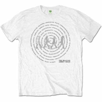 Merch The Beatles: Póló Abbey Road Songs Swirl 