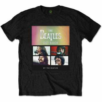 Merch The Beatles: Póló Album Faces Gradient 