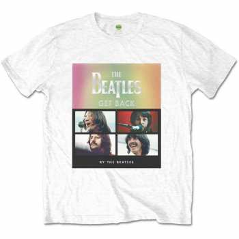 Merch The Beatles: Póló Album Faces Gradient 