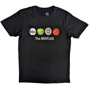 Merch The Beatles: Póló Apple & Drums