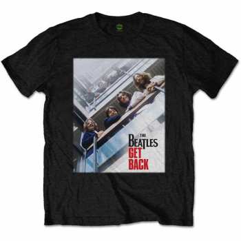 Merch The Beatles: Póló Get Back Poszter 
