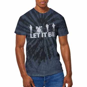 Merch The Beatles: Póló Let It Be Silhouette 