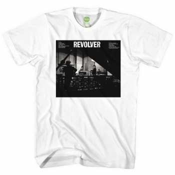 Merch The Beatles: The Beatles Unisex T-shirt: Revolver Studio (small) S
