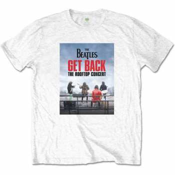Merch The Beatles: Tričko Rooftop Concert   S