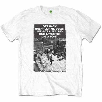 Merch The Beatles: Póló Rooftop Songs 