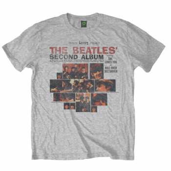 Merch The Beatles: Póló Second Album 