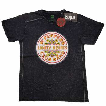 Merch The Beatles: Tričko Sgt Pepper Drum  S