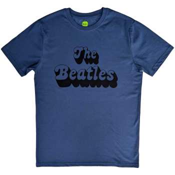 Merch The Beatles: Póló Text Logo The Beatles Shadow