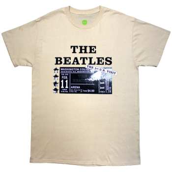 Merch The Beatles: Póló Washington '64 Promo & Setlist