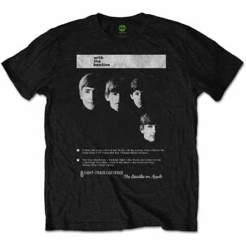 Merch The Beatles: Póló With 8 Track 