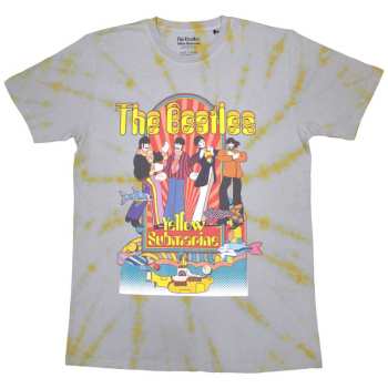 Merch The Beatles: Póló Yellow Submarine Band & Fish