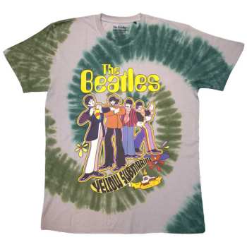 Merch The Beatles: Póló Yellow Submarine Band In Line