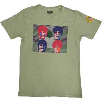 Merch The Beatles: The Beatles Unisex T-shirt: Yellow Submarine Magic Piano (back Print) (small) S
