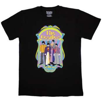 Merch The Beatles: Póló Yellow Submarine Sub Band Frame V2