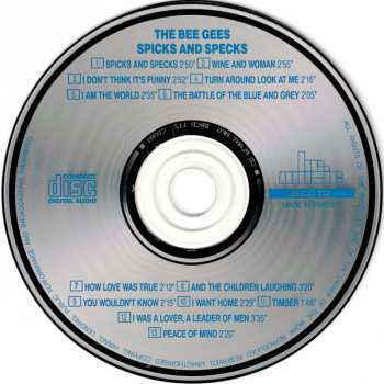 CD Bee Gees: Rare, Precious And Beautiful Featuring Spicks And Specks