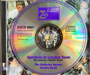 CD The Berkeley Square Society Band: Gershwin In London Town