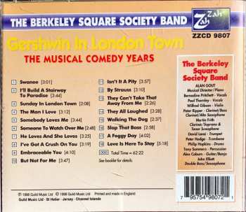 CD The Berkeley Square Society Band: Gershwin In London Town