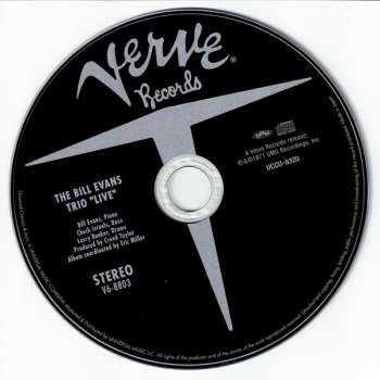 CD The Bill Evans Trio: Live