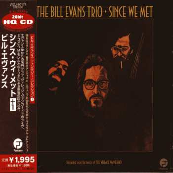 CD The Bill Evans Trio: Since We Met