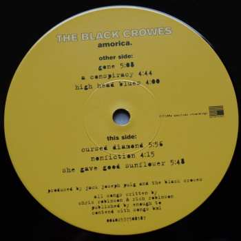 2LP The Black Crowes: Amorica
