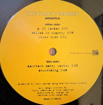 2LP The Black Crowes: Amorica