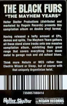 2LP The Black Furs: The Mayhem Years